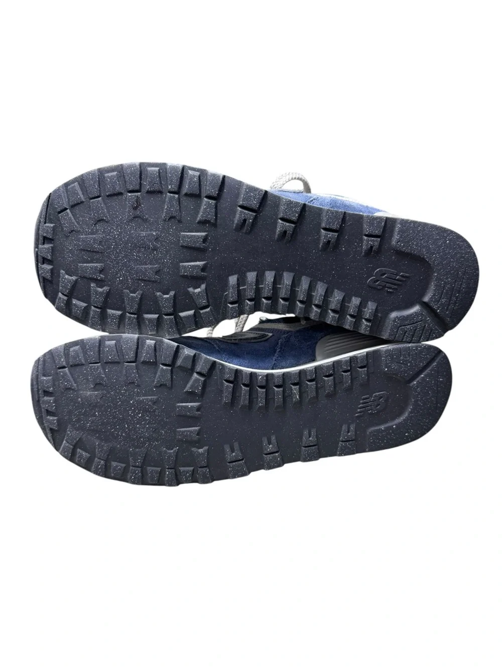 New Balance 574 Men's Navy and Gray Retro Runner Sneakers